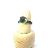 Anello Lucos Donna in Argento ES855-VERDE AZZURRO - ES855-VERDE AZZURRO